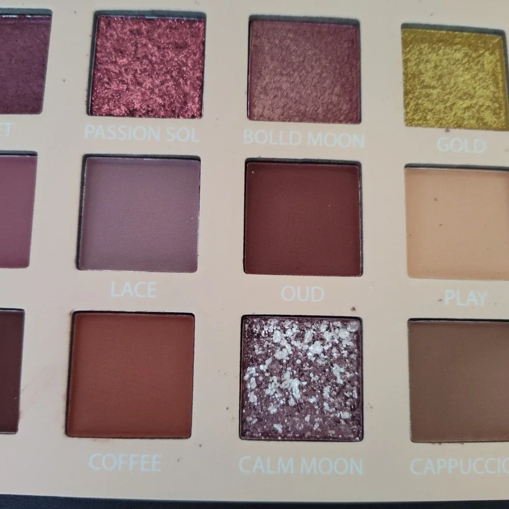 Makeup lot Rosy eyeshadow Okalan loose powder brow soap She makeup